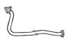 AUDI 4A0253101D Exhaust Pipe